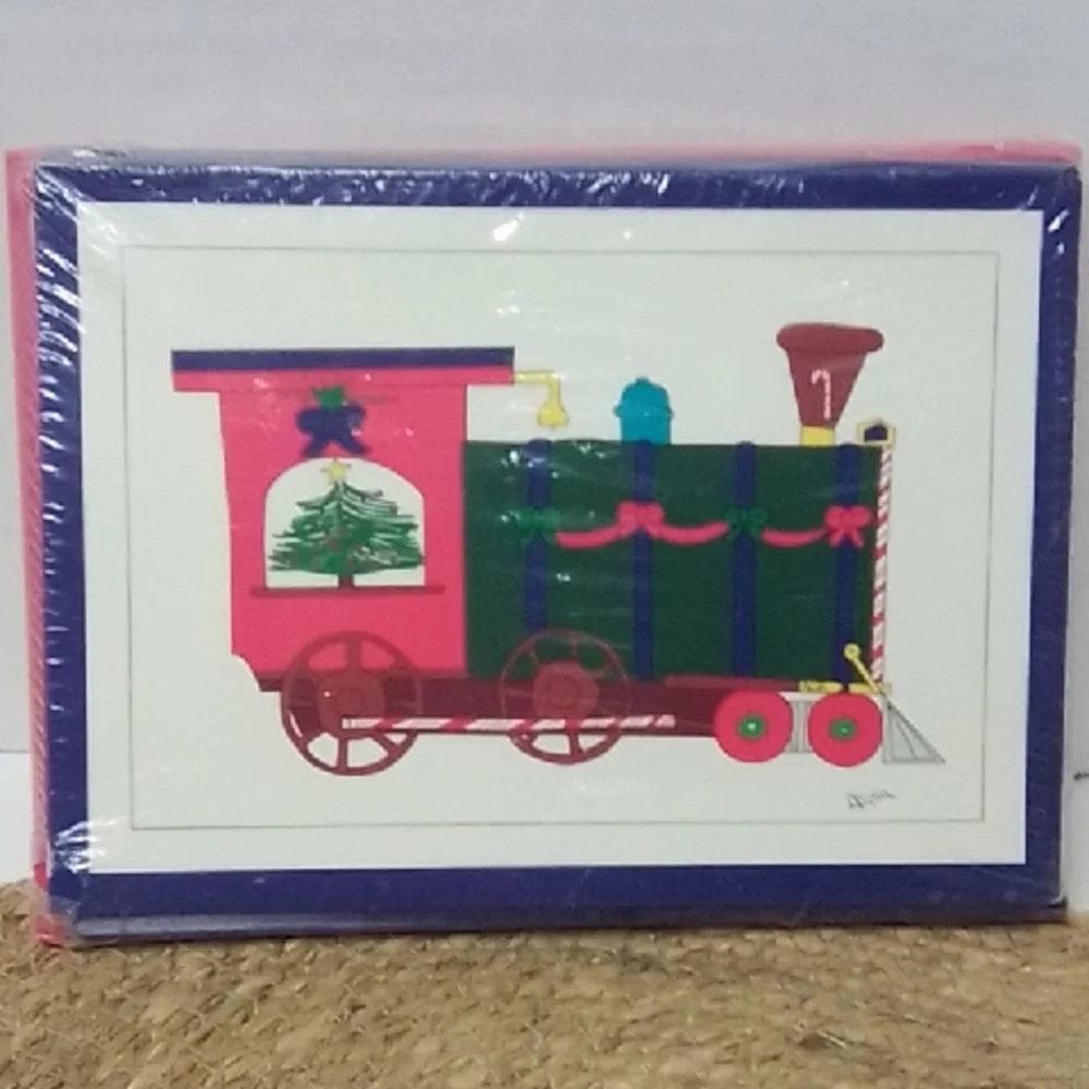Festive Train Christmas Cards